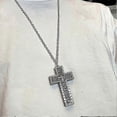 thumbnail image 5 of Squids Game Thanos Necklace with Secret Compartment, Korean Punk Cross Necklace Pendant for Women & Men-Good, 5 of 5