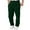 Dark Green, variant on Fgnfyis Boys Cargo Jogger Pants Elastic Waist Loose Fit Athletic Sweatpants for Kids and Big Boys Casual Trousers without Drawstring Comfort Wear Grey 11-12 Years