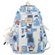 thumbnail image 3 of Mochila multifuncional impermeable de gran capacidad con estilo de grafiti fresco 2023 para mujer, mochila de venta caliente, 3 of 5