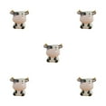 thumbnail image 2 of Wweixi Durable Animal Planter - Lightweight And Portable Succulent Pot Small Ceramic Plant Pot Stylish cow 5Set, 2 of 6