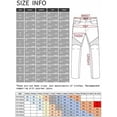 thumbnail image 5 of Pantalones de moto de protección, vaqueros de moto para hombre, confeccionados con Kevlar transpirable y resistente al desgaste, con 2 pares de protectores de cadera., 5 of 5