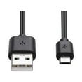 thumbnail image 5 of Compatible for Wiko Life 3 / Tinno U316AT 1X 3FT Black Braided Fast USB Charging Cable Type A to Micro USB, 5 of 6