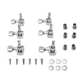 thumbnail image 3 of Guitar 6 Set Guitar Tuner Pegs Electric Acoustic Guitar Small Square Sealed Tuning Machine Heads Right Handed, 3 of 7