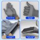 thumbnail image 4 of Guantes de nailon antideslizantes con puntos, adecuados para jardinería, escalada en roca y embalaje. Guantes de protección laboral transpirables y con puntos, 2 pares., 4 of 6