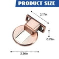 thumbnail image 2 of TALENO Door Stoppers for Bottom of Door,Built-In Strong Magnetic Structure Magnetic Door Stop,Stable and Powerful Suction Door Jammer Door Stopper,brown, 2 of 7