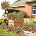 thumbnail image 3 of B Artificial Violet Ground Plug For Patio Garden Spring Summer Home Decor 22.05 Inch Plastic, 3 of 7