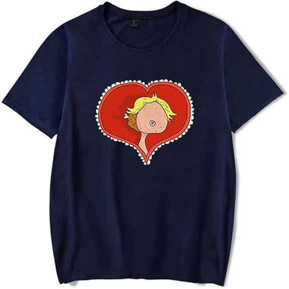 Jack Stauber Hamantha T-shirt Retro Fun Print Short Sleeves Men And Women Fashion Street Wear