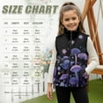 thumbnail image 7 of Pzuqiu Mushroom Kids Sleeveless Vests Toddler Girl Clothes Casual Winter Sleeveless Jacket with Pockets Fall Outfits Fashion Clothing Full Zip Fashion for Everyday Wear, 7 of 7