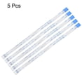 thumbnail image 2 of Unique Bargains Flexible Flat Cable, 12 Pins 0.5mm Pitch 150mm FPC FFC Ribbon Cable 5 Pack(B Type), 2 of 4