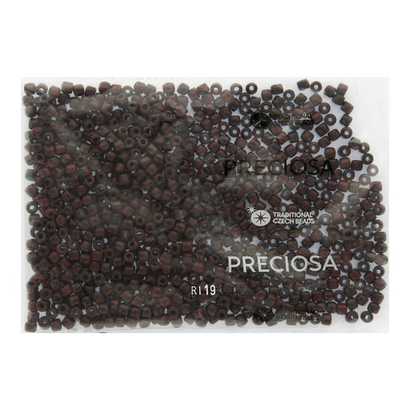 John Bead Czech Rola Bead 4.5mm Op Traveret Red