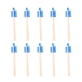 thumbnail image 1 of 10 cepillos de limpieza de triple cara para máquina de leche de soja, mango de plástico, para exprimidor y procesador de alimentos (azules), 1 of 6