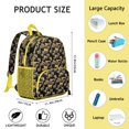 thumbnail image 6 of Construction Vehicles Pattern Backpack Backpack for School,Schoolbag with Adjustable Shoulder Straps & Padded Back,13.8"x11.4"x6", 6 of 6