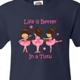 thumbnail image 4 of Inktastic Life's Better in a Tutu KS Youth T-Shirt, 4 of 5