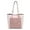 CB Blush, variant on Lea Vegan Leather Women's Tote Bag, Fashionable Shoulder Purse Handbag by Mia K - Purple