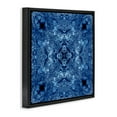 thumbnail image 4 of Stupell Industries Detailed Mosaic Motif Abstract Painting Black Floater Framed Canvas Art Print Wall Art, 18 x 18, 4 of 10