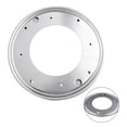 thumbnail image 2 of 4 Types Heavy Duty Round Shape Galvanized Lazy Susan Turntable Bearing Rotating Swivel Plate Hardware For Kitchen Dining Table 12in, 2 of 9