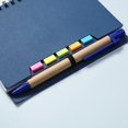 thumbnail image 3 of Bxaolu Spiral Notebook Small Notepad and Pen Set Lined Notepad Mini Pocket Notebook for Business Office Supplies, Blue, 3 of 8