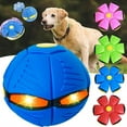 thumbnail image 2 of HSHDLDF Airball Interactive Ball for Dogs, Wordly Deals Air Ball for Dogs, Doggie Disc Ball, Doggie Disk Ball, Bounce Pop Ball for Dogs, Best Gifts for Small Dogs (No Light Model, Green), 2 of 7
