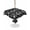 Black, variant on Outdoor Tablecloth with Umbrella Hole for Patio/Picnic/Party/Camping, Black White Cat Waterproof Table Cloth Rectangle Table Cover Washable, Modern Striped Geometric Abstract (60"x 84")