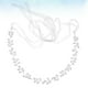 thumbnail image 5 of BRIGHTFUFU Cinturón de novia sencillo con perlas, accesorio para vestido de novia, hermoso cinturón de novia, cadena de moda para la cintura (plata), 5 of 7