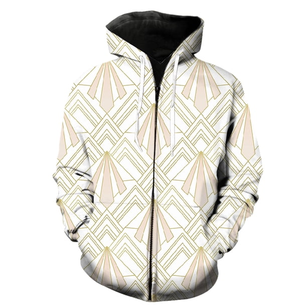 Sudadera con capucha y cremallera para hombre, con estampado abstracto, divertida, de gran tamaño, de manga larga, estilo Harajuku, con estampado 3D, estilo hip hop, ropa de calle, moda para adolescen