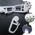 thumbnail image 3 of 50 ganchos para cortina de ducha, repuestos para cortina de baño, accesorios para cortina., 3 of 6