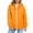 Orange, variant on Comdrip Women Light Jacket! Women's Color Blocked Proof Windproof Warm Jacket Outdoor Windbreaker Hiking Jacket Hiking Jacket Women Lightweight Light Green L