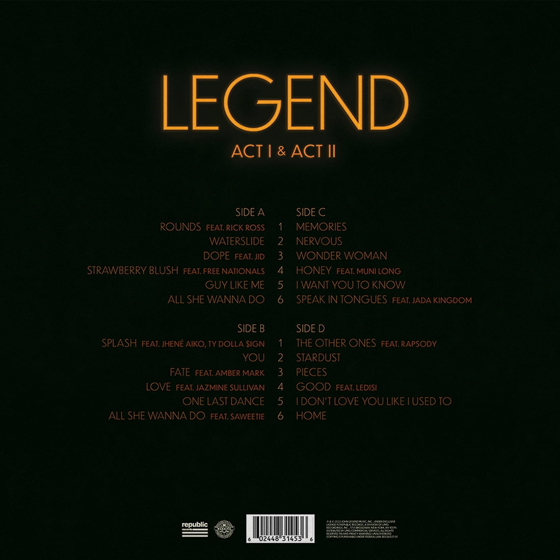 その他 American Legends [CD] Give Up The Ghost 'Love American' #B9R038 — Bridge Nine Records