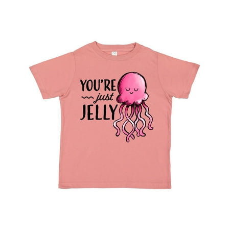

Inktastic You re Just Jelly with Pink Jellyfish Gift Toddler Boy or Toddler Girl T-Shirt
