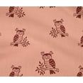 thumbnail image 4 of oneOone Cotton Flex Fabric Branch & Owl Block Printed Fabric 1 Yard 40 Inch Wide, 4 of 4