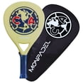 thumbnail image 2 of Pala de Padel Oficial Logo Club América Junior  - MonPadel | Raqueta Redonda de Carbono/Grafeno, 2 of 10