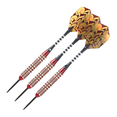 thumbnail image 3 of Shot Darts Mystic Red Color Plated Brass Steel Tip Dart Set 23 grams, 3 of 5