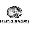 thumbnail image 3 of CafePress - I'd Rather Be Welding Mug - 11 oz Ceramic Mug - Novelty Coffee Tea Cup, 3 of 6