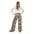 thumbnail image 5 of Forever 21 Women's Low Rise Baggy Fit Jeans with Side Stripes and Bow Accents, Sizes 0-14, 5 of 5