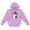 Purple, variant on Gunia Toddler Boy Girl Halloween Ghost Sweatshirts Hoodie Pullover Sweatshirt Cute Printed Long Sleeve Casual Outfit For Youth Warm Fall Winter Clothes Tops Black 2-3 Years