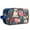French Bulldog Dog, variant on Toiletries Bag,German Shepherd with Pioneer Flower Mens Womens Toiletry Bag Bathroom Bag,Waterproof Toiletry Travel Bag Dopp Kit Shaving Bag 11x6.3x5.1 Inch