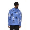 thumbnail image 2 of Reebok Mens & Big Mens All Over Delta Logo Hoodie, up to Sizes 3XL, 2 of 5