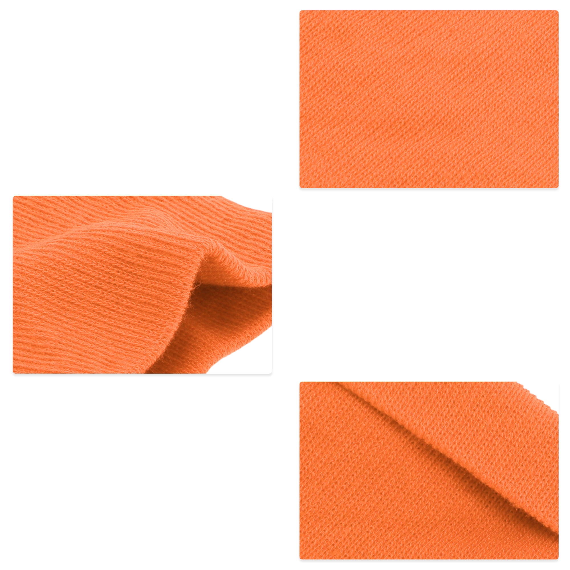 Unique Bargains 1 Pair of Sweat Absorbent Quick Drying Sports Wristbands Orange M