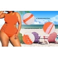 thumbnail image 4 of Plus Size Hollow-up Women Slim One Piece Swimsuit, 4 of 4