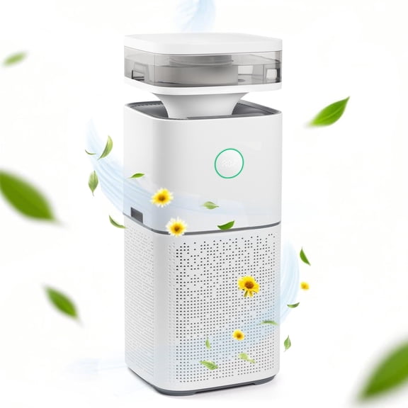 KISSAIR 2-in-1 Air Purifier and Humidifier Combo(CARB), H13 True HEPA Filter, Air Cleaners for Home/Office/Large Rooms(2676 Sq.ft), 99.97% Removal for Dust/Smoke/Pet Hair
