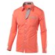 thumbnail image 2 of Camisas Deportivas Hombre Camiseta informal a la moda para hombre, camiseta sencilla y cómoda de Color sólido con cuello y botones, camiseta de manga larga (A, 3XL), 2 of 3