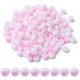 thumbnail image 1 of 6/0 Opaque Glass Seed Beads Round Hole Rondelle Pearl Pink 4~4.5x3~4mm Hole: 0.8~1.5mm 10g/box, 1 of 6