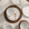 thumbnail image 4 of Stone Lain Fosca 16-Piece Dinnerware Set Bone China, Matte White, 4 of 5