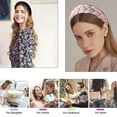 thumbnail image 5 of Diademas para mujer, pelo, cabeza, manos, trenzadas, banda para la cabeza, diademas torcidas para niñas, 5 of 5