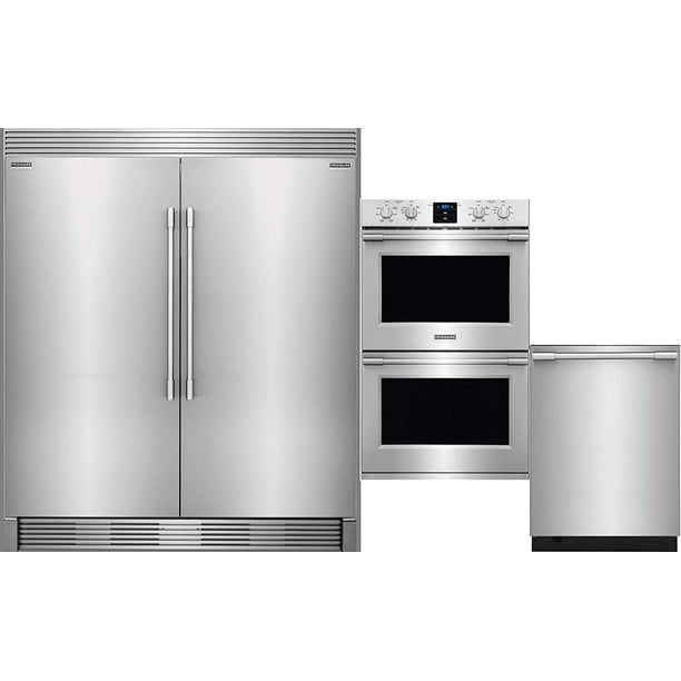 oven and fridge set