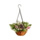 thumbnail image 3 of Cesta colgante navideña artificial, decoración navideña, regalo, delicada colgante Verde, 3 of 9