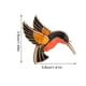 thumbnail image 5 of Jumpingount Broche de pájaro Unisex, broches decorativos de moda Multicolor para mujeres y niñas, vestido de moda, ropa de boda Ropa, zapatos y accesorios Miscelánea Jumpingount AP008238-00, 5 of 6