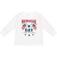 thumbnail image 3 of Inktastic Memorial Day Holiday Patriotic Boys or Girls Long Sleeve Toddler T-Shirt, 3 of 5