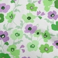thumbnail image 1 of oneOone Cotton Poplin Light Green Fabric Floral Dress Material Fabric Print Fabric By The Yard 42 Inch Wide, 1 of 4