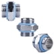 thumbnail image 1 of Conector De Tubo De Agua, Conector De Tubo Flexible De Latón, Anillo De Silicona Táctil De Remolque De 3 Piezas Para De Refrigeración Por Agua De PC, 1 of 7